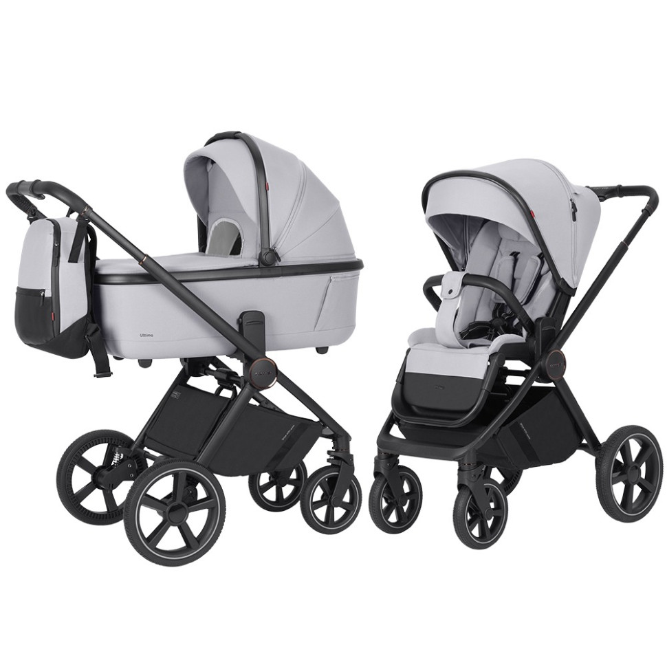 Дитяча універсальна коляска 2 в 1 Ultimo Carrello CRL-6528 Arctic Grey 