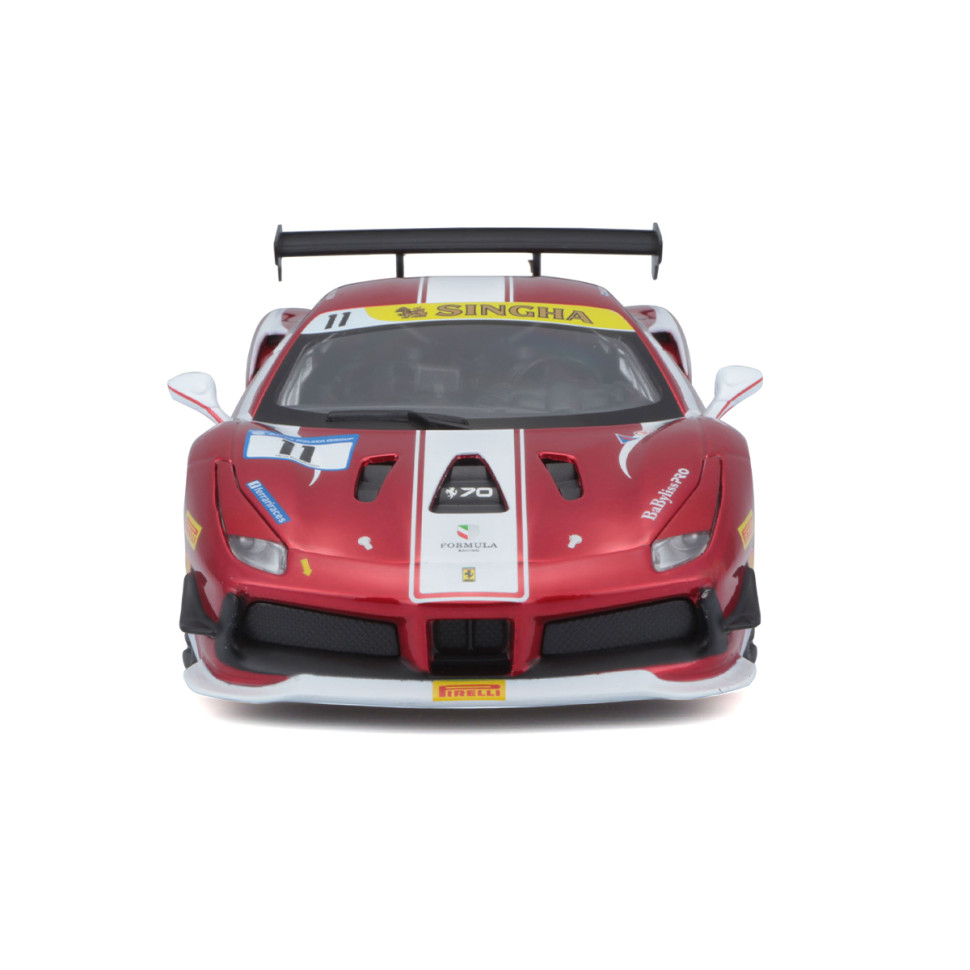 Авто-конструктор Ferrari 488 Challenge Bburago 18-26586 масштаб 1:24