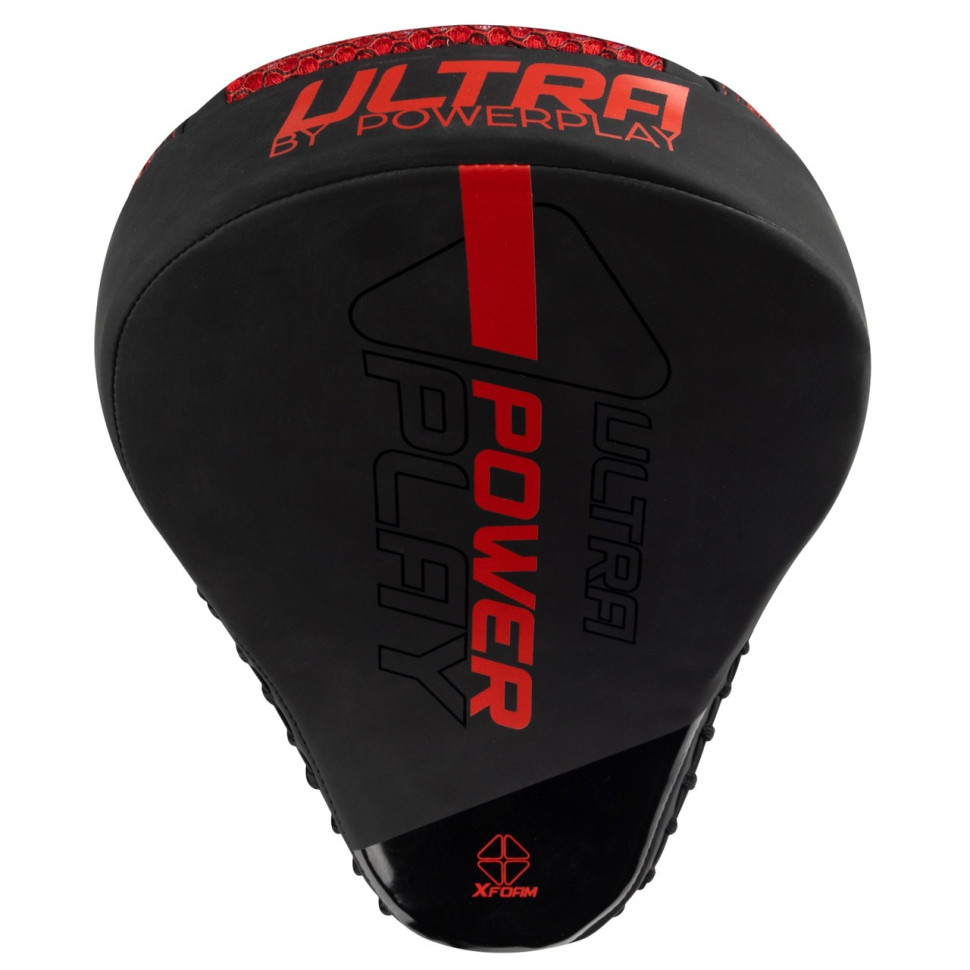 Лапы боксерские 3044 Pro Carbon Ultra Series PowerPlay PP_3044_Bl/Red Черно-Черные [пара]