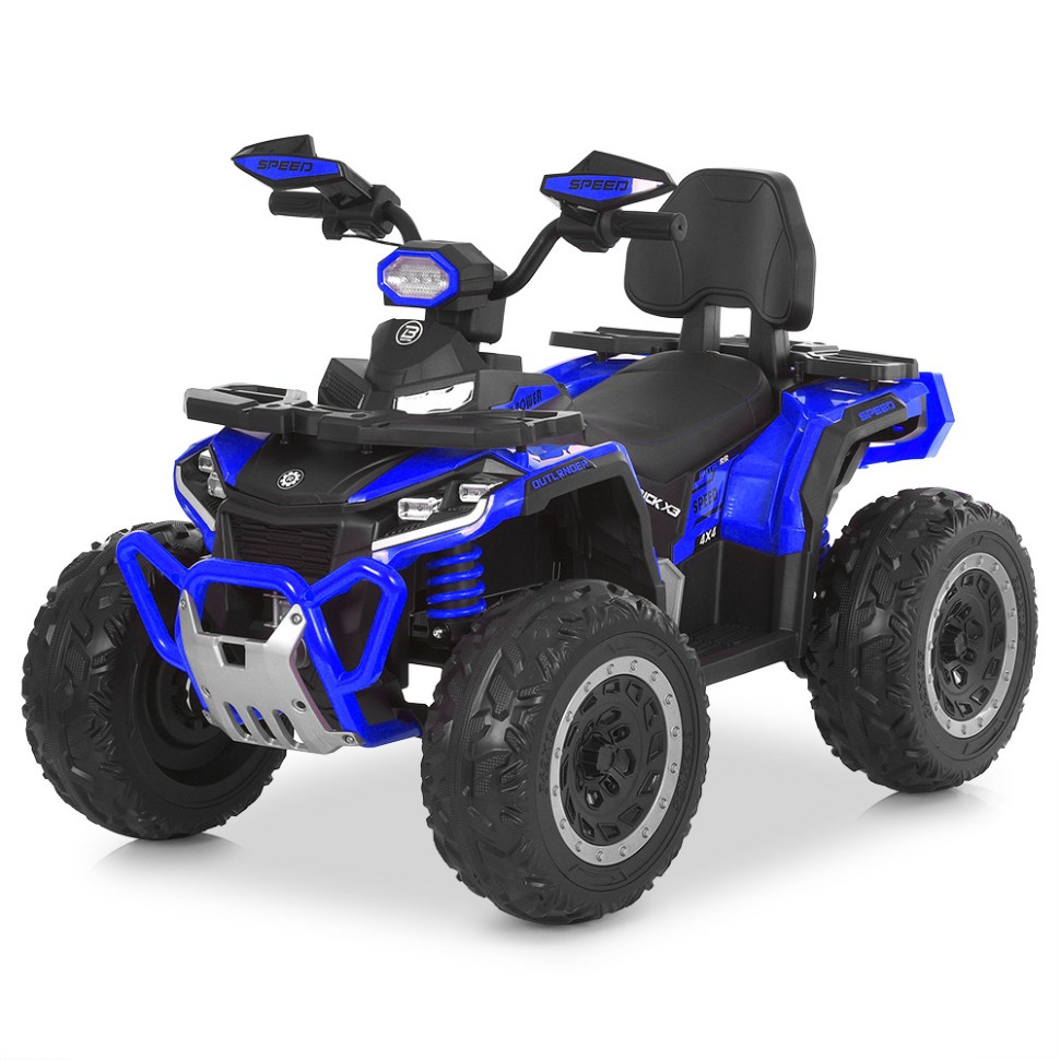 Дитячий квадроцикл-толокар 3 в 1 Bambi Racer M 6276EBLR-4 до 23 кг