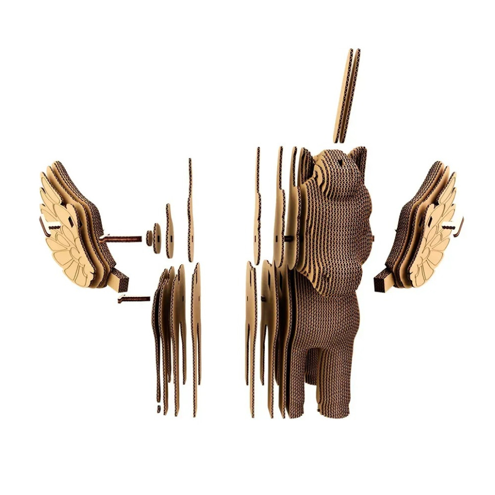 Картонный конструктор 3D Puzzle 