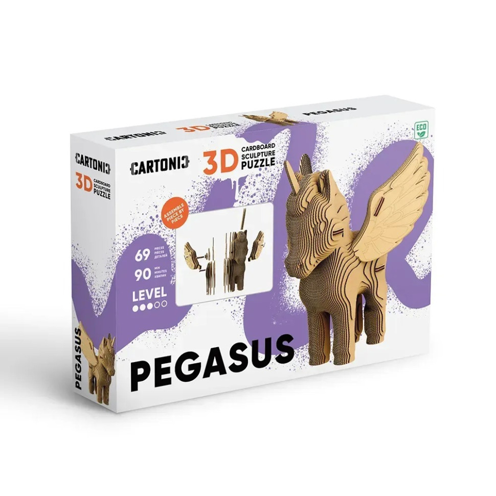 Картонный конструктор 3D Puzzle 