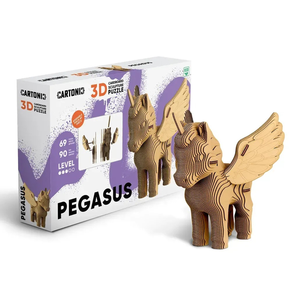 Картонный конструктор 3D Puzzle 