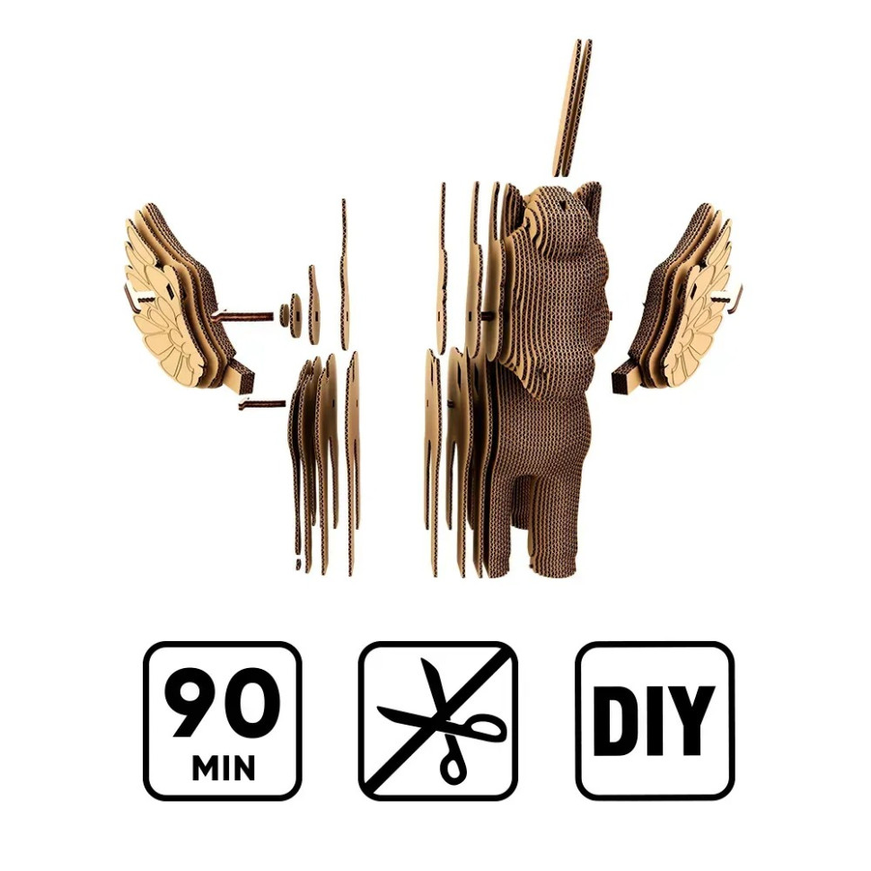 Картонный конструктор 3D Puzzle 