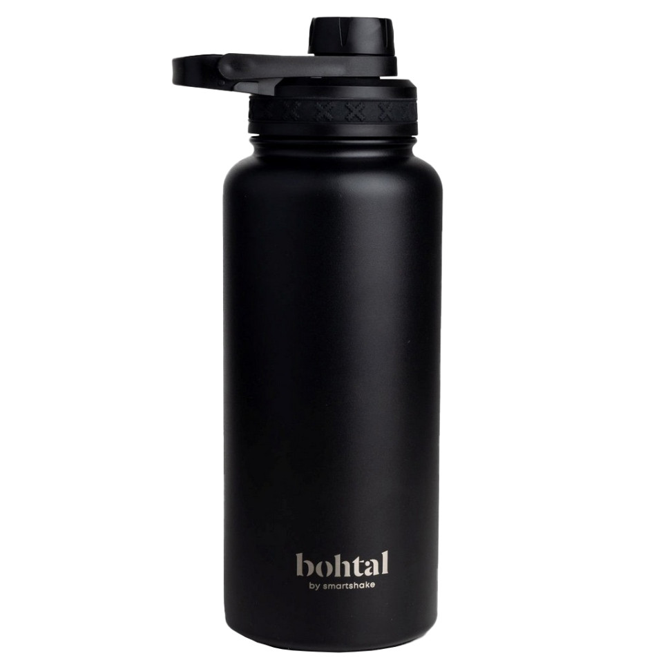 Пляшка для води Bohtal Insulated Sports Bottle Smartshake 11280001 Black 960 мл