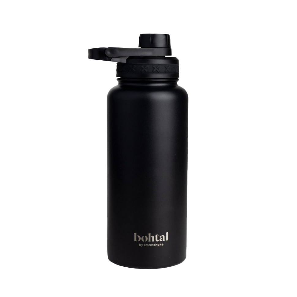 Пляшка для води Bohtal Insulated Sports Bottle Smartshake 11280001 Black 960 мл