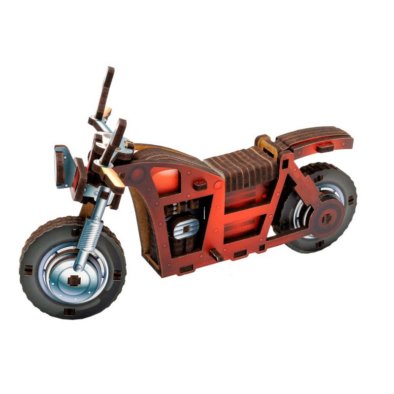 Детский деревянный 3D конструктор 