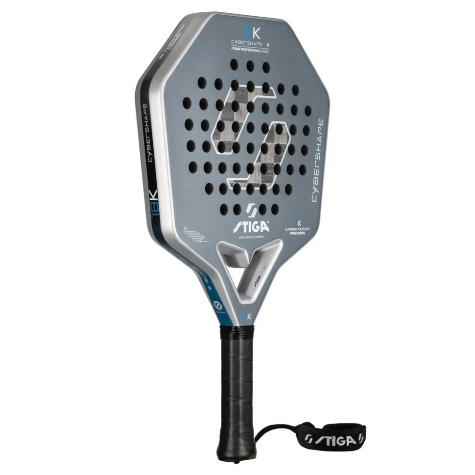 Ракетка для падел тенісу Racket 18K Cybershape 2V 2202-1722-03 Stiga 932049