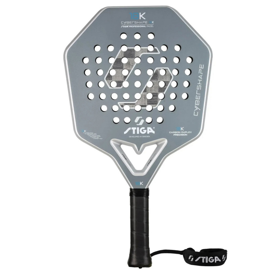 Ракетка для падел тенісу Racket 18K Cybershape 2V 2202-1722-03 Stiga 932049