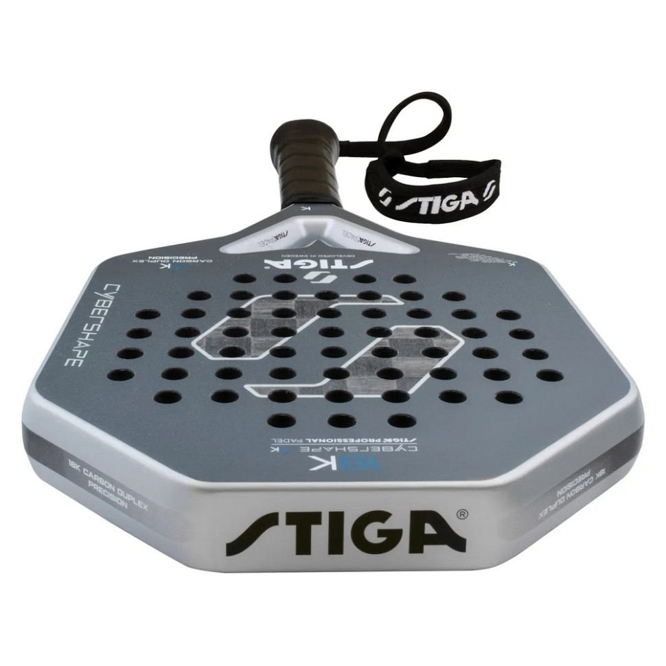 Ракетка для падел тенісу Racket 18K Cybershape 2V 2202-1722-03 Stiga 932049