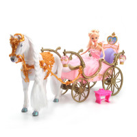 Карета 778418/209 с лошадкой и куколкой