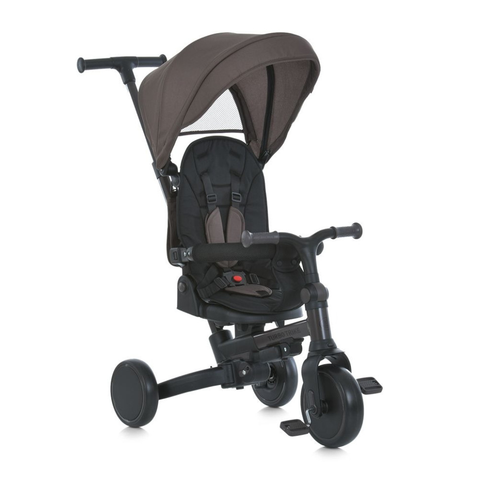 Велосипед детский трехколесный TurboTrike MT 1036 brown, коричневый
