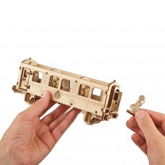 Деревянный механический 3D конструктор 