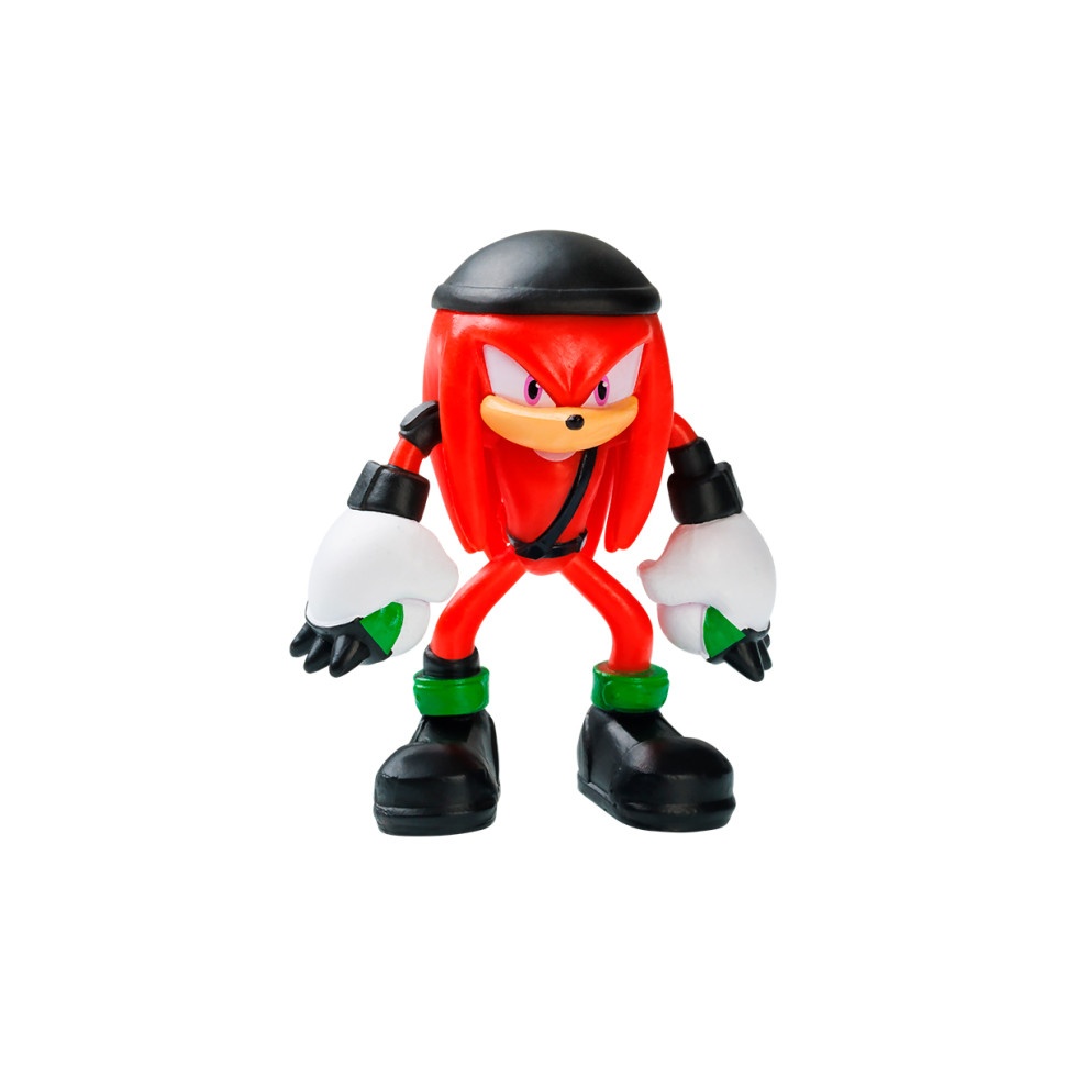 Игровая фигурка Наклз готов к бою Sonic Prime SON2010G, 6,5 см
