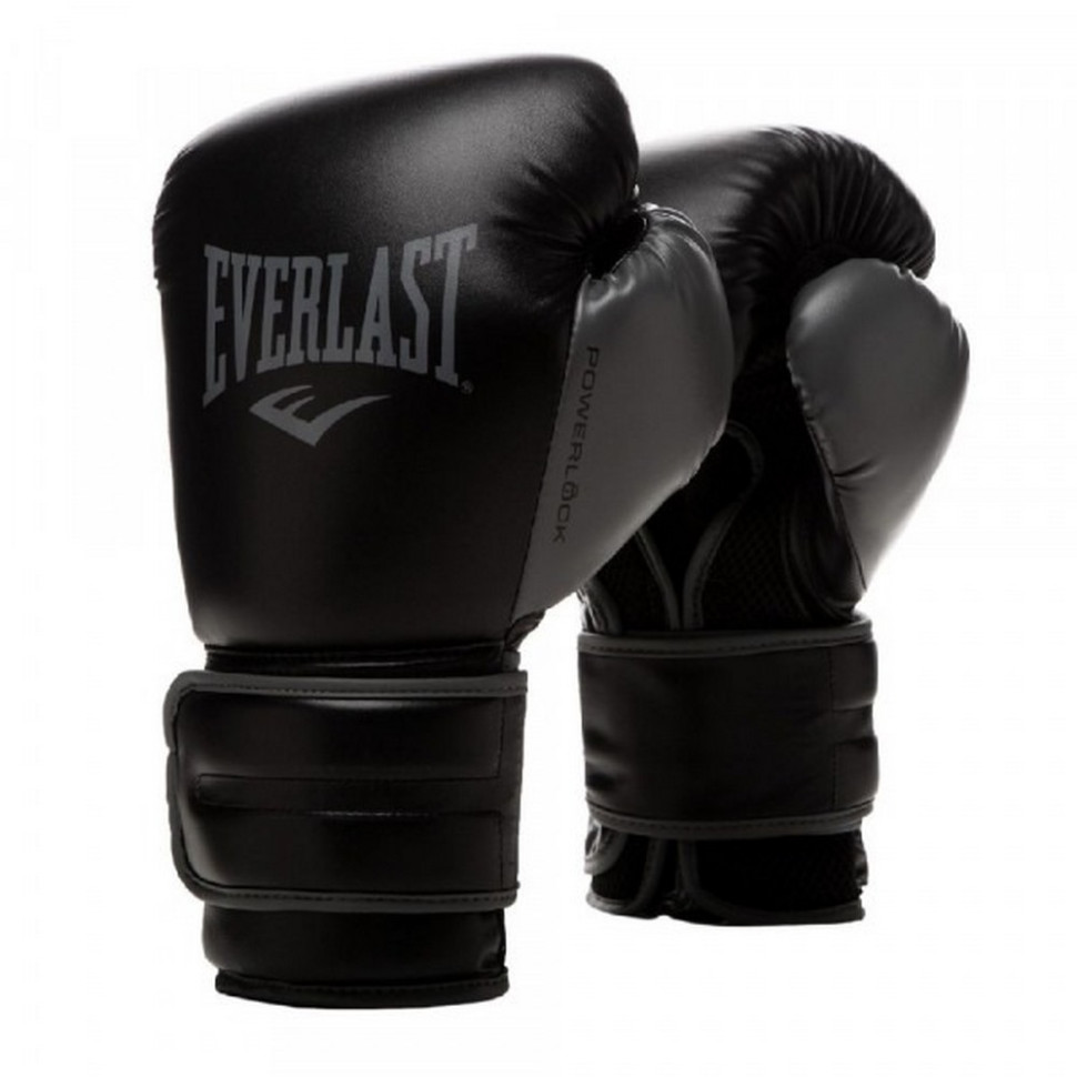 Боксерські рукавиці POWERLOCK BOXING GLOVES Everlast 870310-70-8 чорний 10 унцій