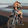 Картина за номерами "Кохання на березі" Ідейка KHO4832 40х50 см 