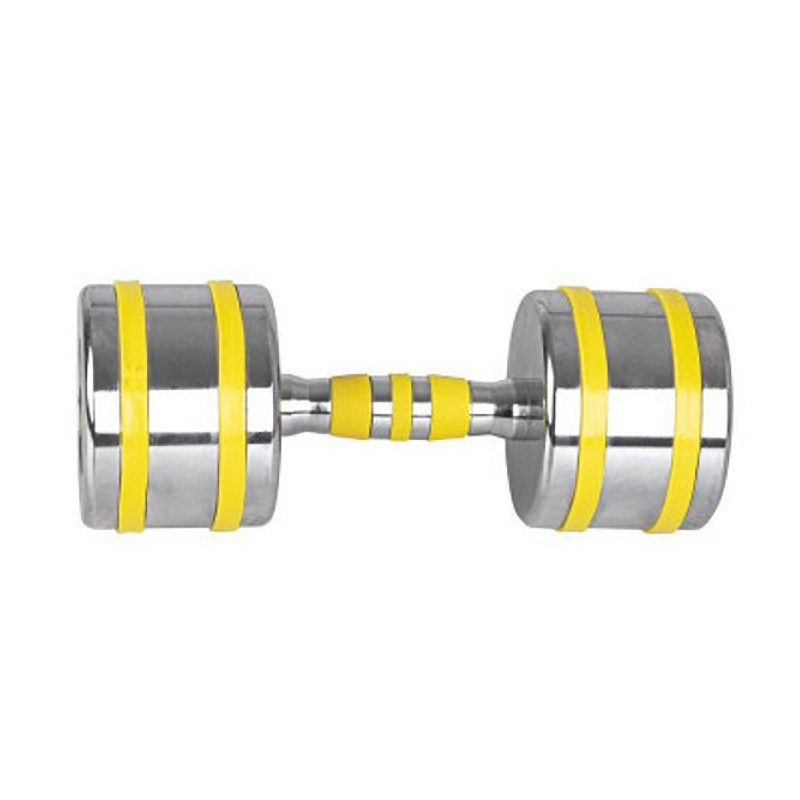 Хромированная гантель Yellsteel inSPORTline 20841, 12 кг