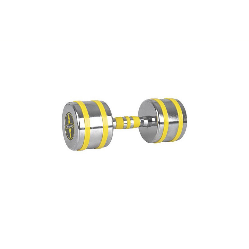Хромированная гантель Yellsteel inSPORTline 20841, 12 кг