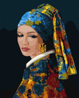Картина по номерам "Независимая ©111viktoriiaa" Идейка KHO4906, 40х50 см                                                   