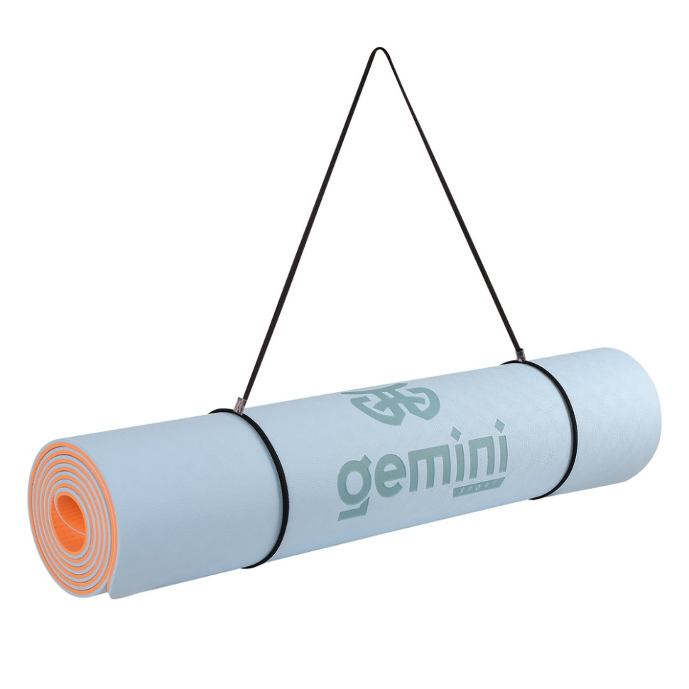 Коврик для фитнеса и йоги Gemini Sport GE-60029, 183х61х0,6 см