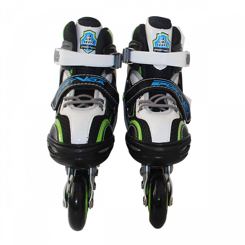 Роликові ковзани SportVida 4 в 1 SV-LG0034 розмір 31-34 Black-Green-White