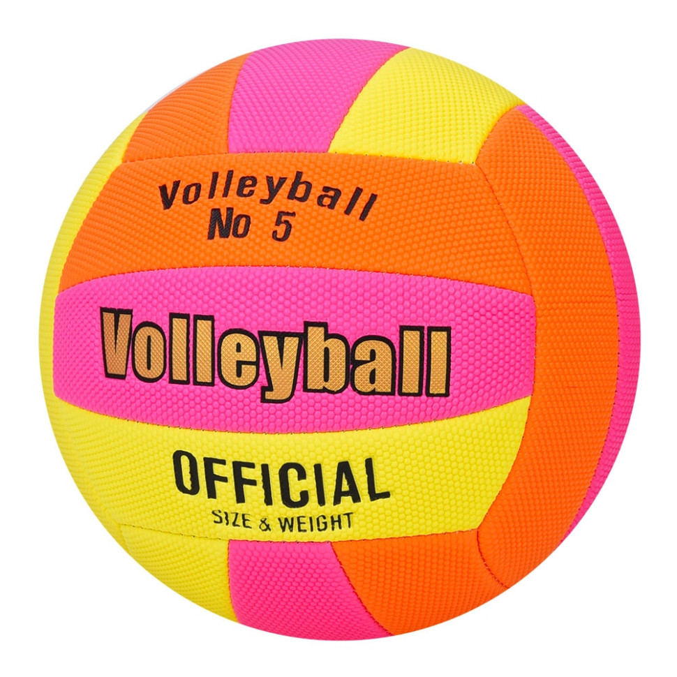 Волейбольний м'яч Bambi MS 4865-3 офіційний розмір, ПВХ, 250-270 г, діаметр 20,8 см