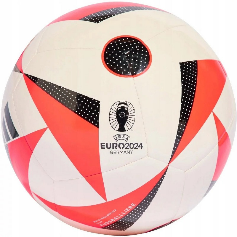 Футбольный мяч Fussballliebe Euro 2024 Club Adidas IN9372_4 размер 4