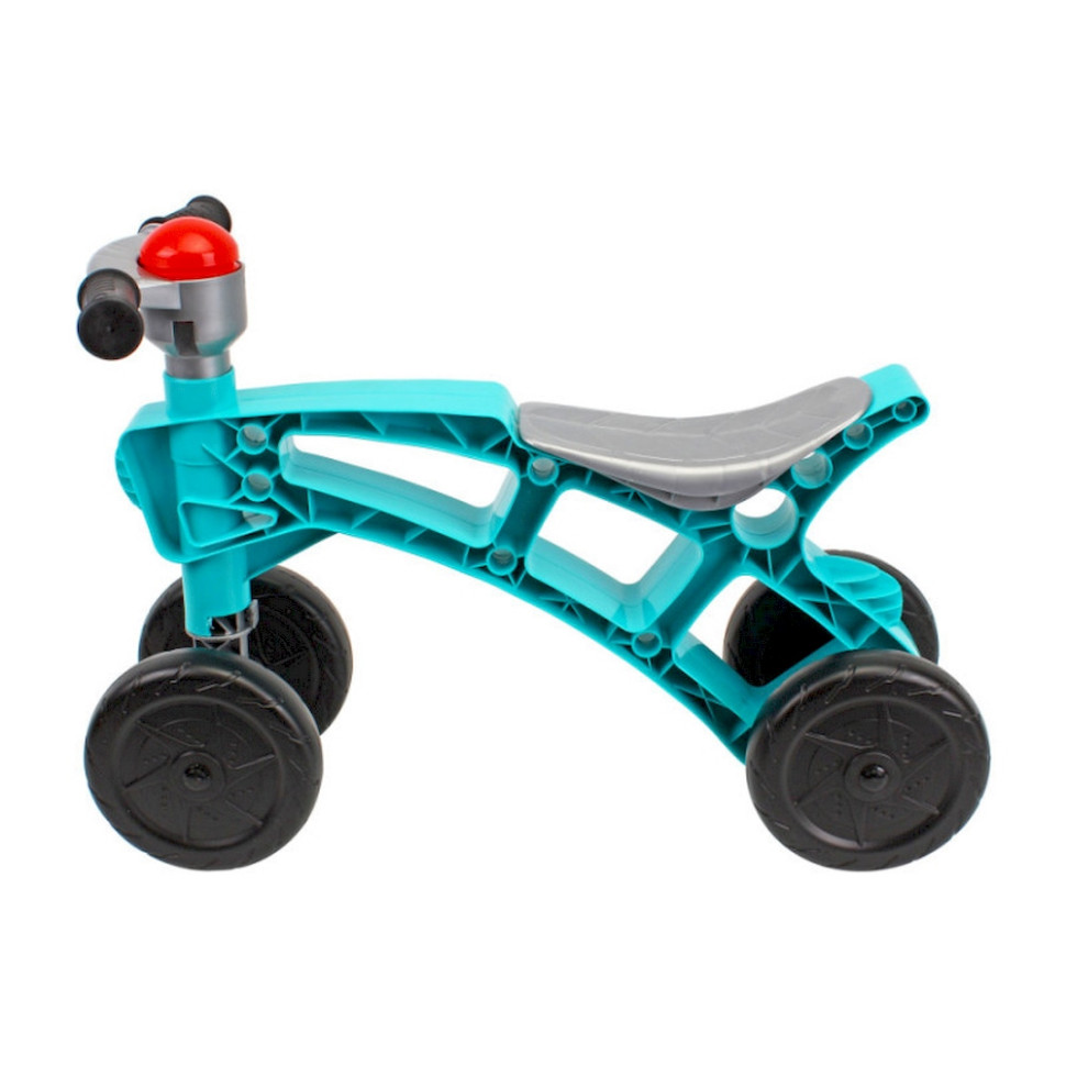 Дитяча каталка-ролоцикл ТехноК 1669TXK пластик, бірюзовий