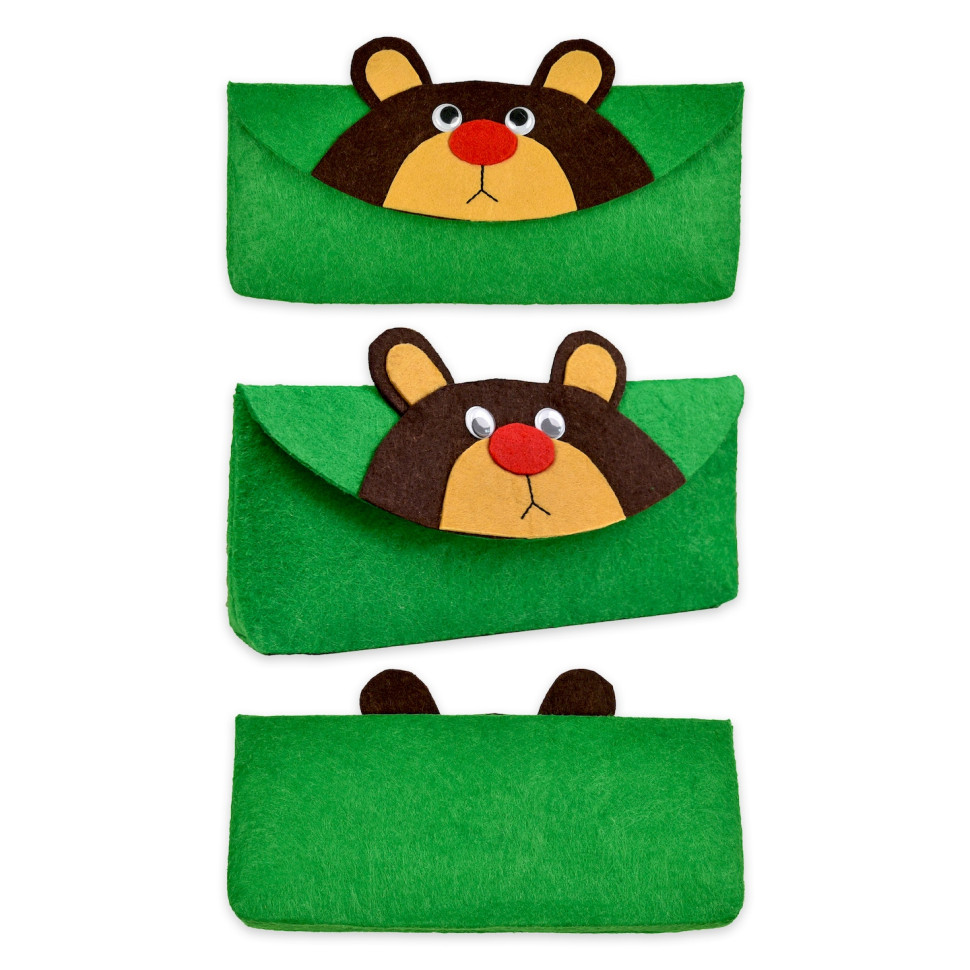 Набір для шиття Фетровий пенал Strateg 31041 декоративні елементи