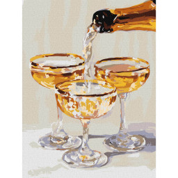 Картина по номерам "Мгновение для трех" Идейка KHO5746 с красками металлик 30х40 см Картина по номерам "Мгновение для трех" Идейка KHO5746 с красками металлик 30х40 см