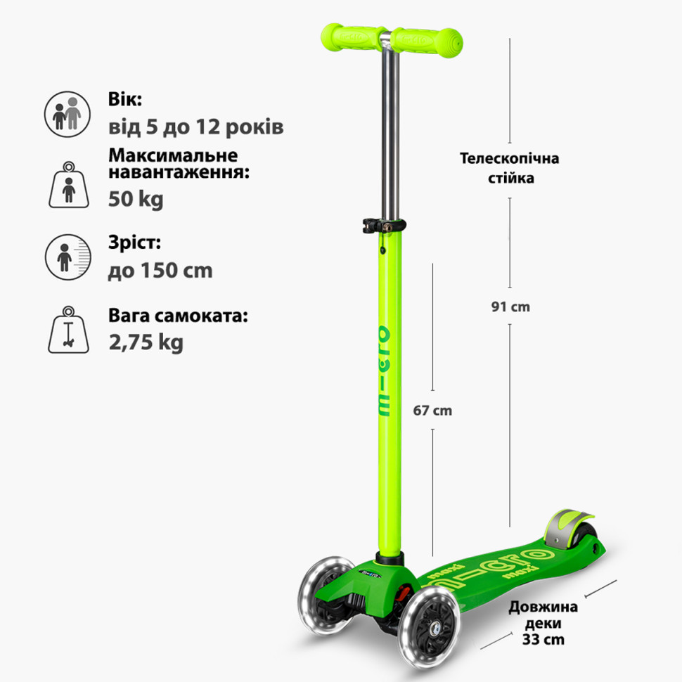 Детский самокат Micro MMD232 серии 