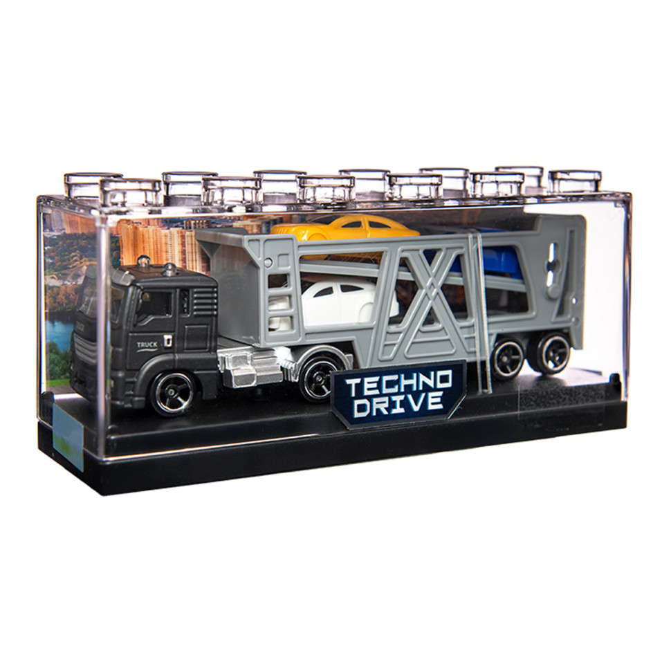 Колекційна автомодель Автоперевізник TechnoDrive 250415CG-1 пластиковий бокс