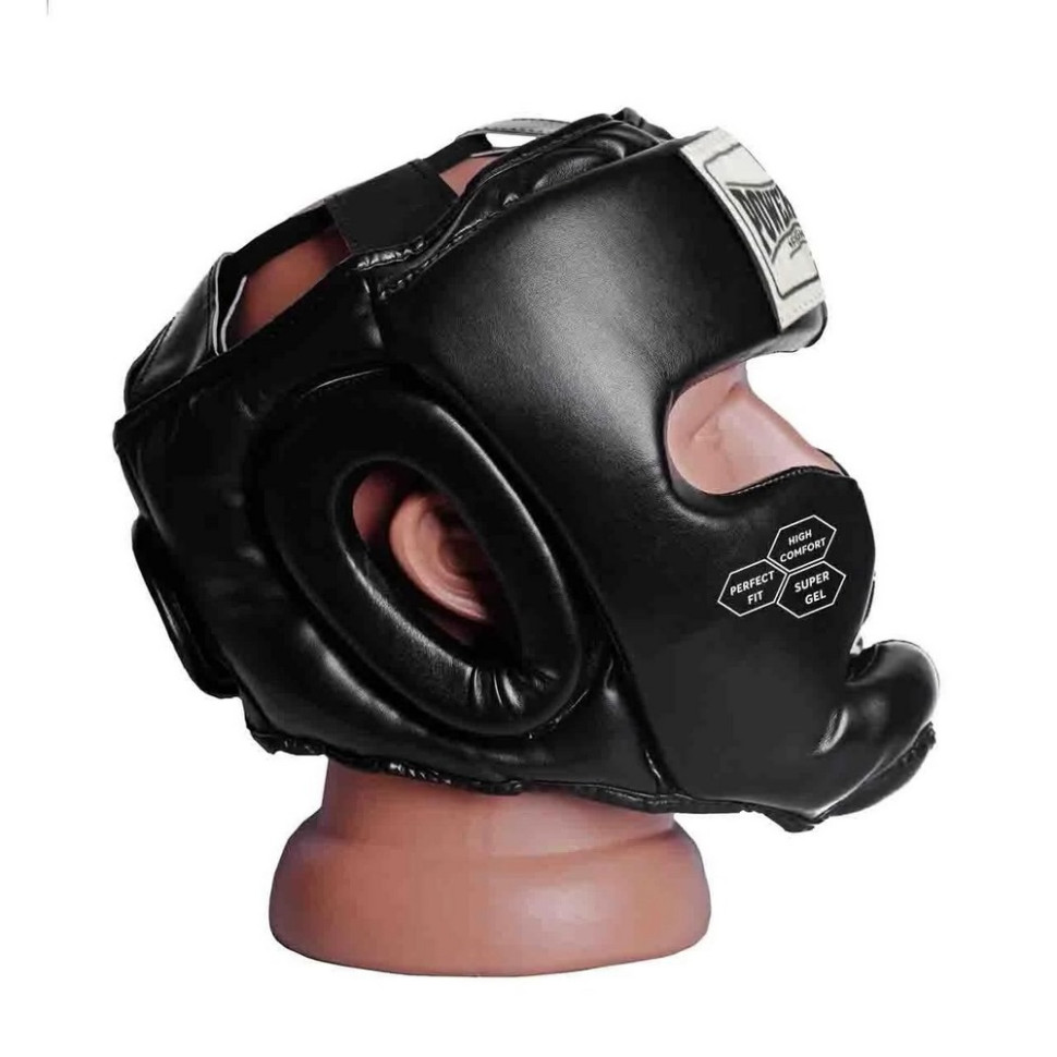 Боксерський шолом тренувальний PowerPlay PP_3043_XL_Black, XL