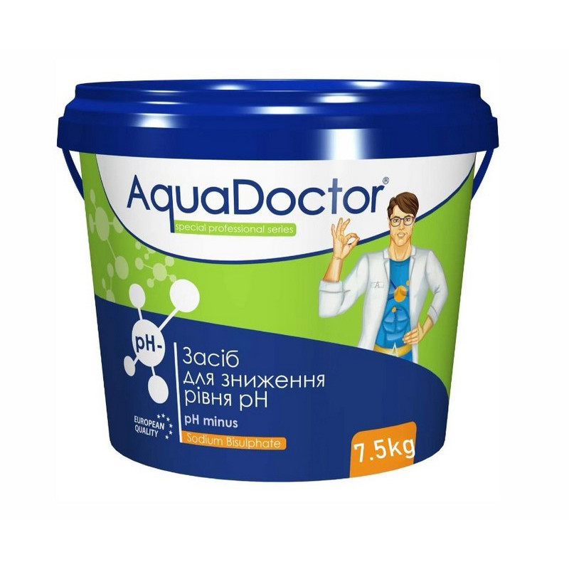Засіб для зниження рівня pH Minus AquaDoctor 40735AD 7.5 кг