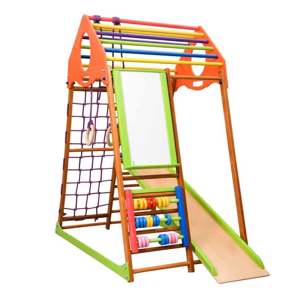Детский спортивный комплекс SportBaby KindWood Plus для дома 