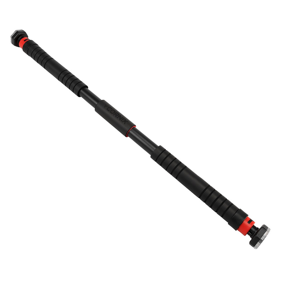 Турнік розсувний Cornix XR-0282 Black/Red, розмір 100 х 150 см