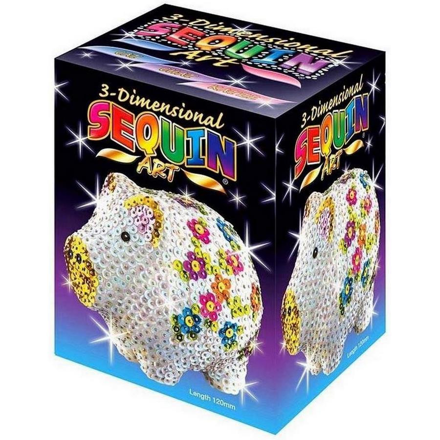 Набір для дитячої творчості Sequin Art 3D Порося SA1704