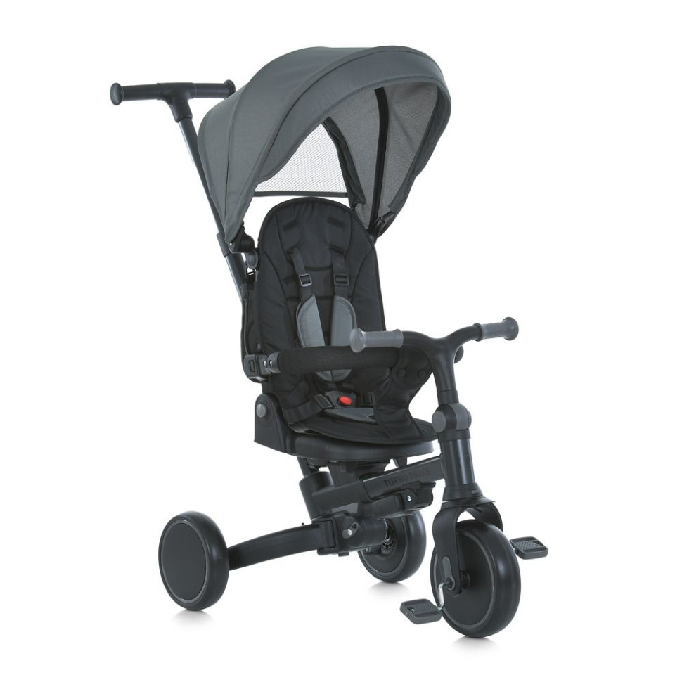 Велосипед дитячий триколісний TurboTrike MT 1036 grey, сірий