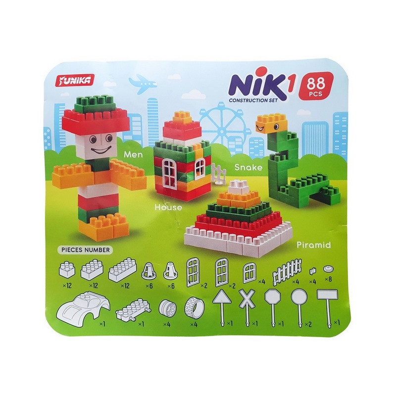 Дитячий конструктор з великими деталями