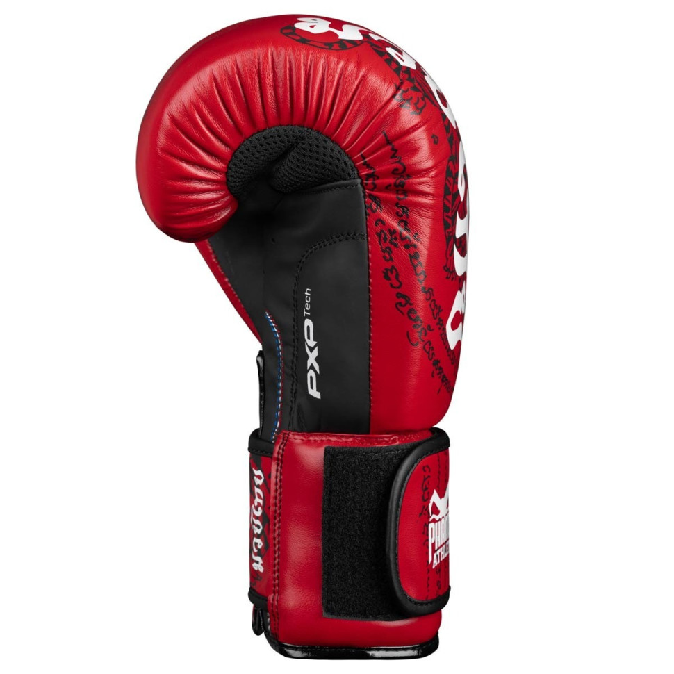 Боксерские перчатки Muay Thai Phantom PHBG2505-12 Red 12 унций (бинты в подарок)