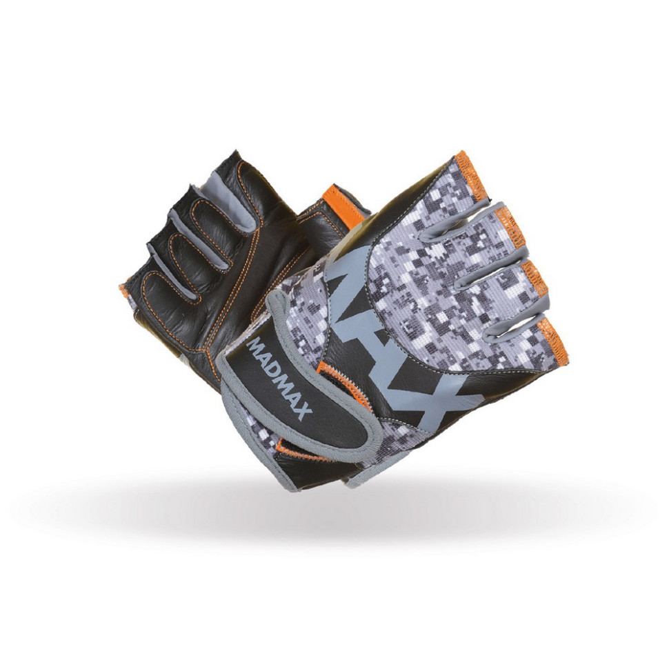 Перчатки для фитнеса Mti 83.1 MadMax MFG-831_S, Grey/Digital Camo, S