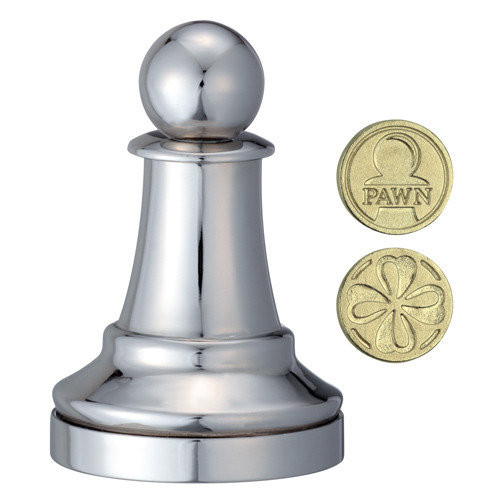 Головоломка Cast Chess Pawn silver Шаховий Пішак Cast Puzzle 473681 по цене 699 грн.
