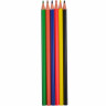 Олівці 6 кольорів CR755-6 Luminoso elastico "С" 