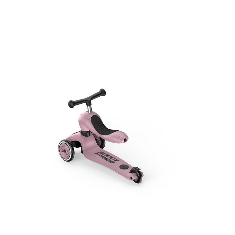 Дитячий триколісний самокат Highwaykick-1 Push and Go Scoot and Ride SR-240527-WILDBERRY