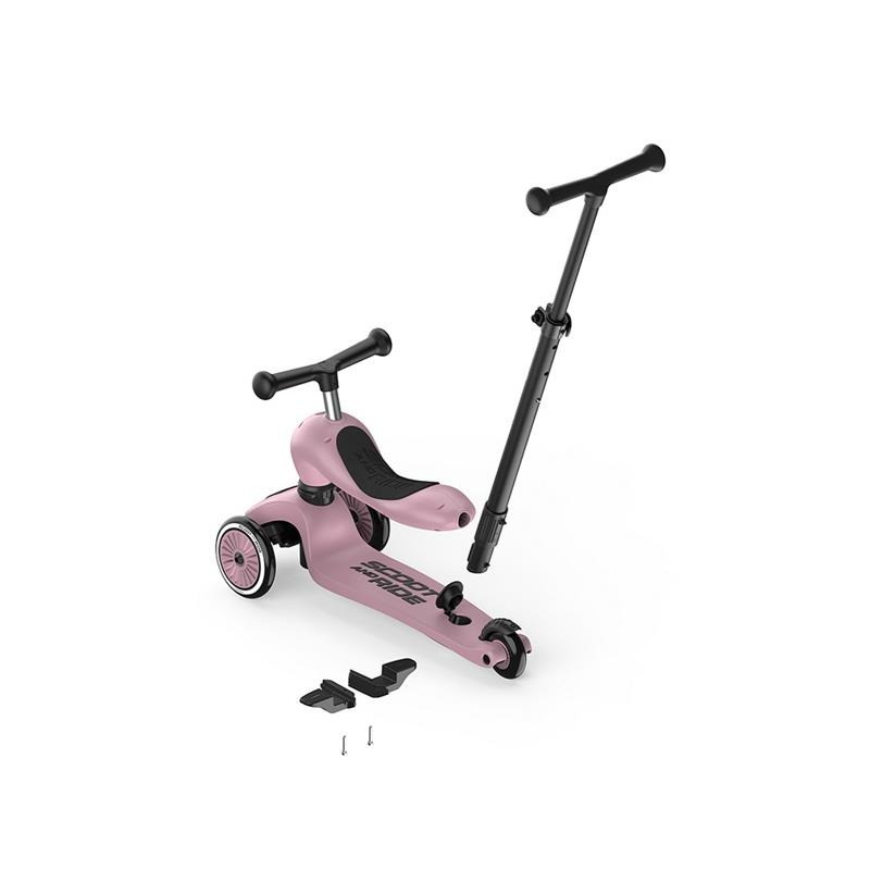 Дитячий триколісний самокат Highwaykick-1 Push and Go Scoot and Ride SR-240527-WILDBERRY