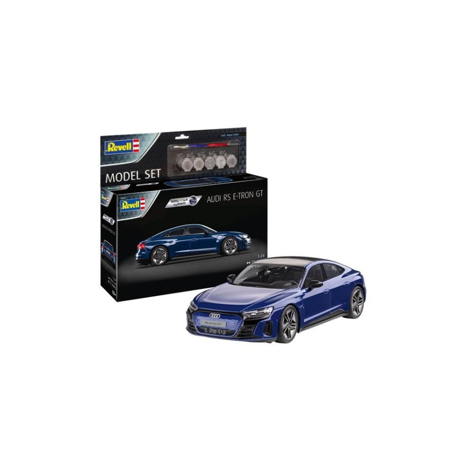Сборная модель-копия набор Автомобиль Audi e-tron GT Revell RVL-67698 уровень 2, 1:24