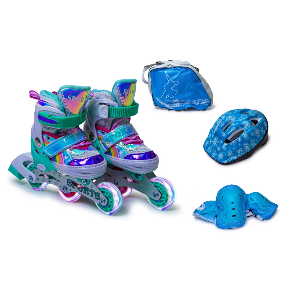 Комплект ролики та спорядження Scale Sports 259744303 тиффані, розмір 26-29