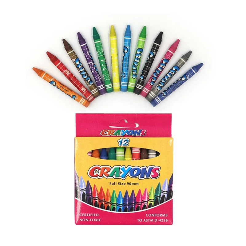 Набор детских восковых карандашей 