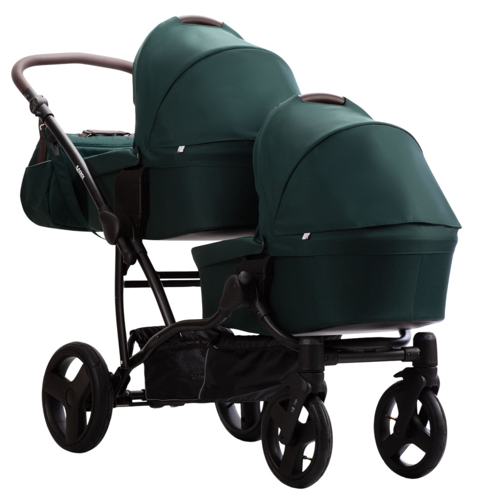 Детская коляска для двойни Verdi 9023-VF2025-25 зеленый