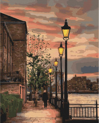 Картина по номерам Art Craft "Набережная Темзы. Англия" 38х50 см 10546-AC
